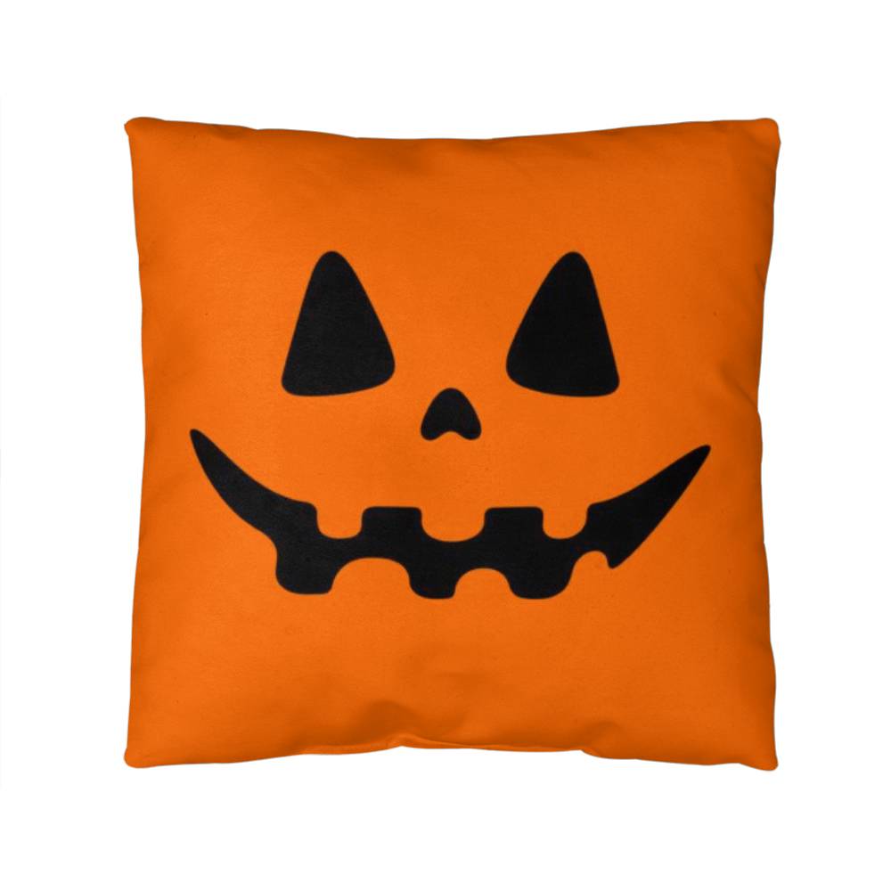 010ndd Halloween Pillow - Black