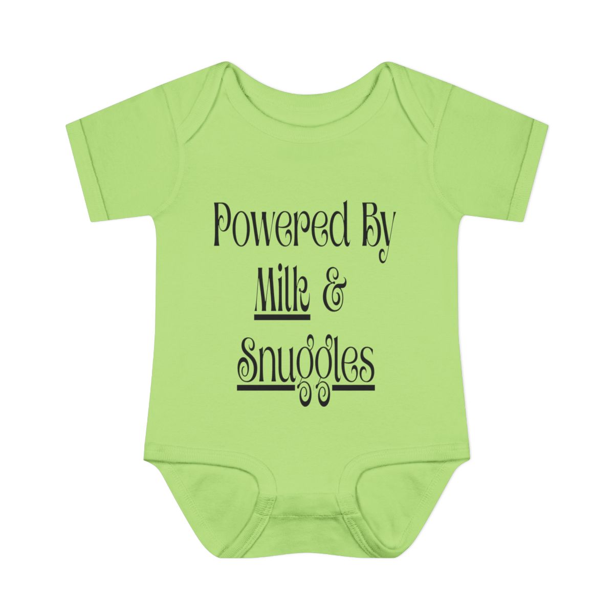 Powered By Milk & Snuggles Baby Bodysuit – Cute Infant Onesie®