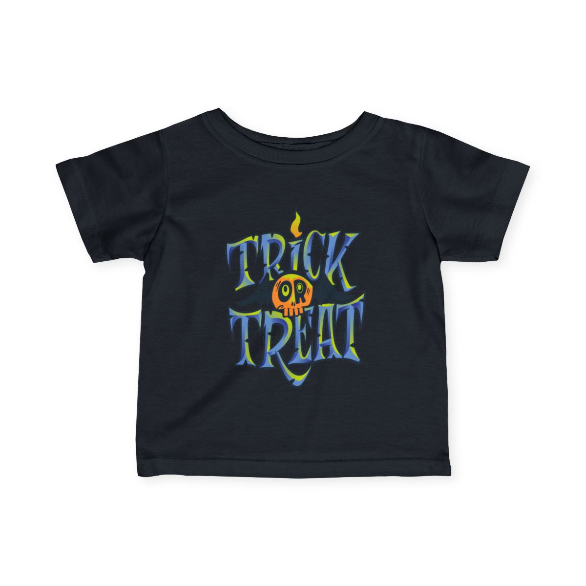 🎃Trick or Treat Baby & Toddler Halloween Shirt – Cute Skull Tee