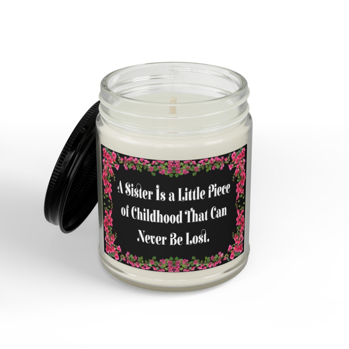 Sentimental Sister Candle | A Piece of Childhood | Perfect Gift for National Sisters Day