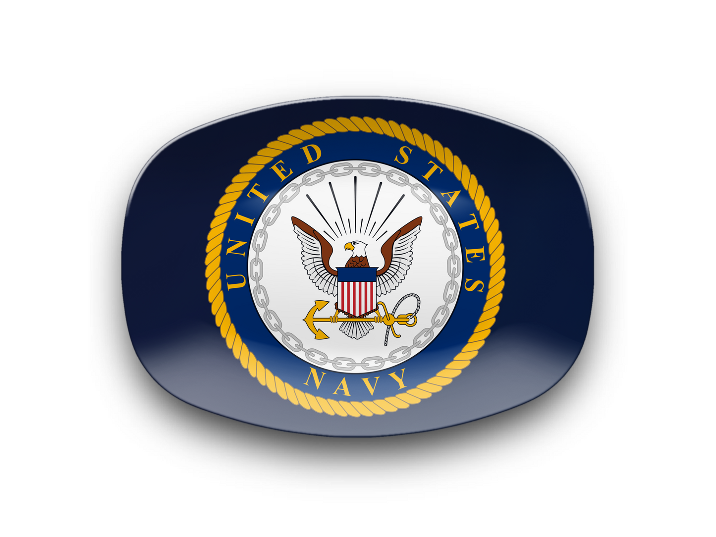 US Navy Platter – Patriotic Serving Tray for Sailors & Veterans