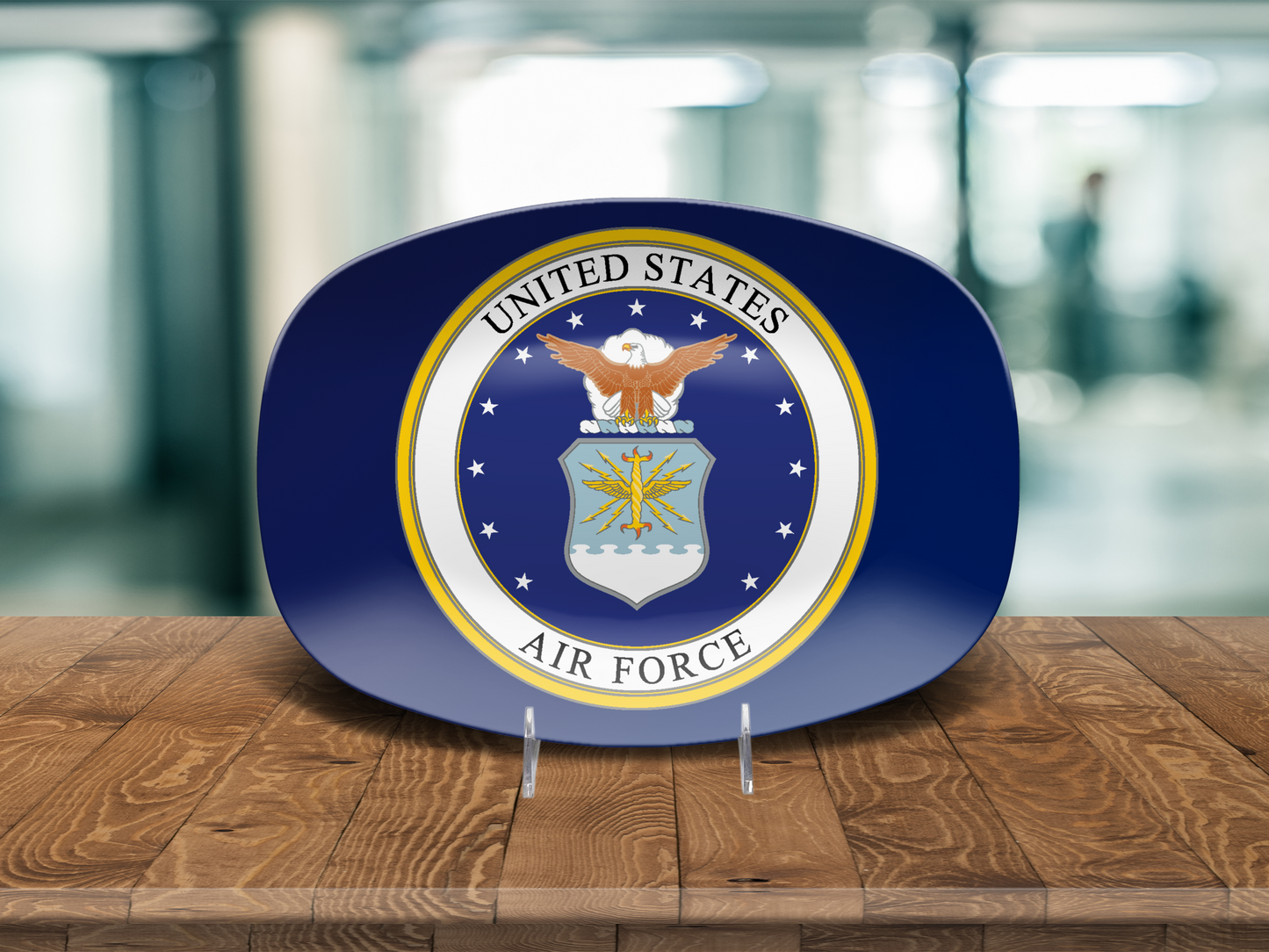 US Air Force Serving Platter – Perfect Gift for Airmen & Veterans