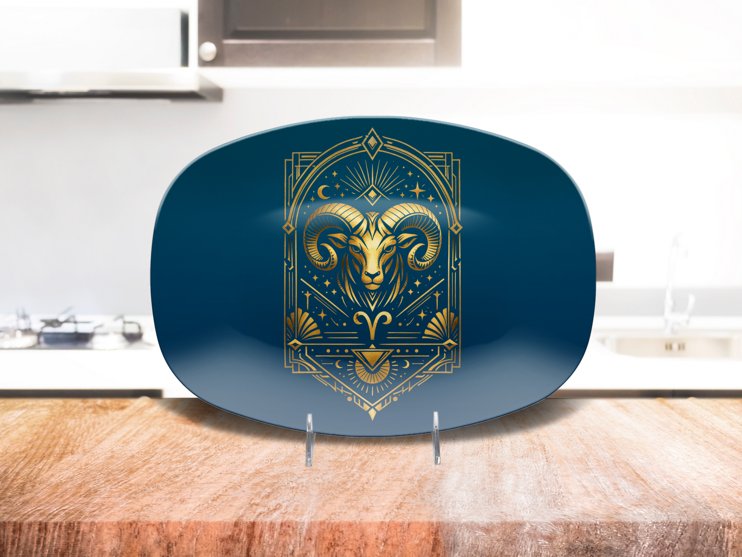 Personalized Zodiac Sign Platter – Unique Gift for Mother's Day, Father's Day, and Birthdays