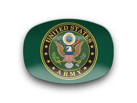 U.S. Army Serving Platter – Patriotic Military Tray for Veterans & Army Families