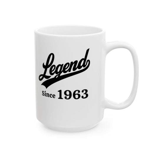 Personalized "Legend Since" Custom Year Mug –  Coffee Mug Gift for Dad, Grandpa, Husband