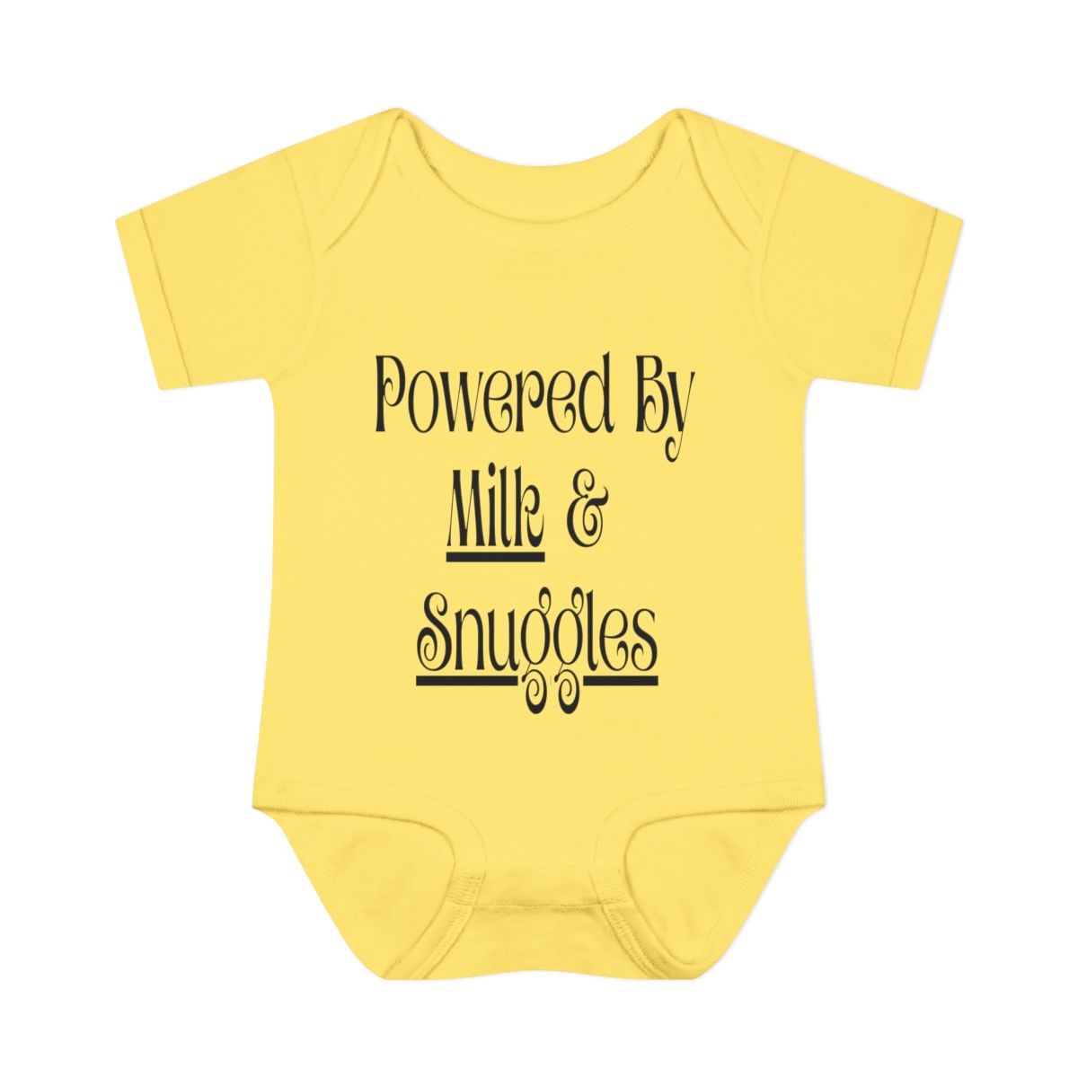 Powered By Milk & Snuggles Baby Bodysuit – Cute Infant Onesie®