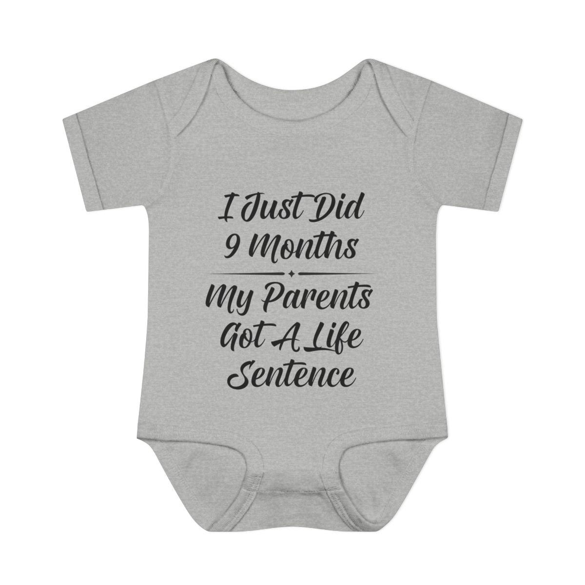 I Just Did 9 Months – Funny Baby Bodysuit for New Parents