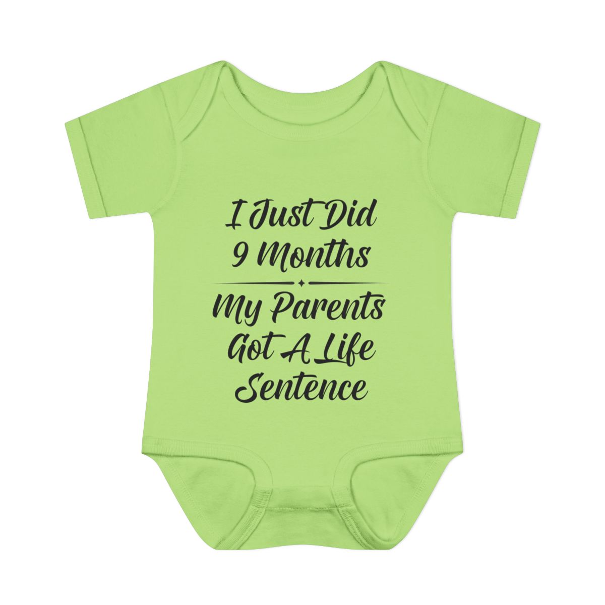 I Just Did 9 Months – Funny Baby Bodysuit for New Parents