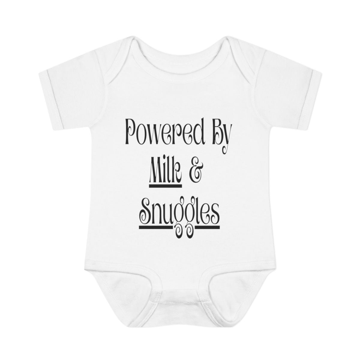 Powered By Milk & Snuggles Baby Bodysuit – Cute Infant Onesie®