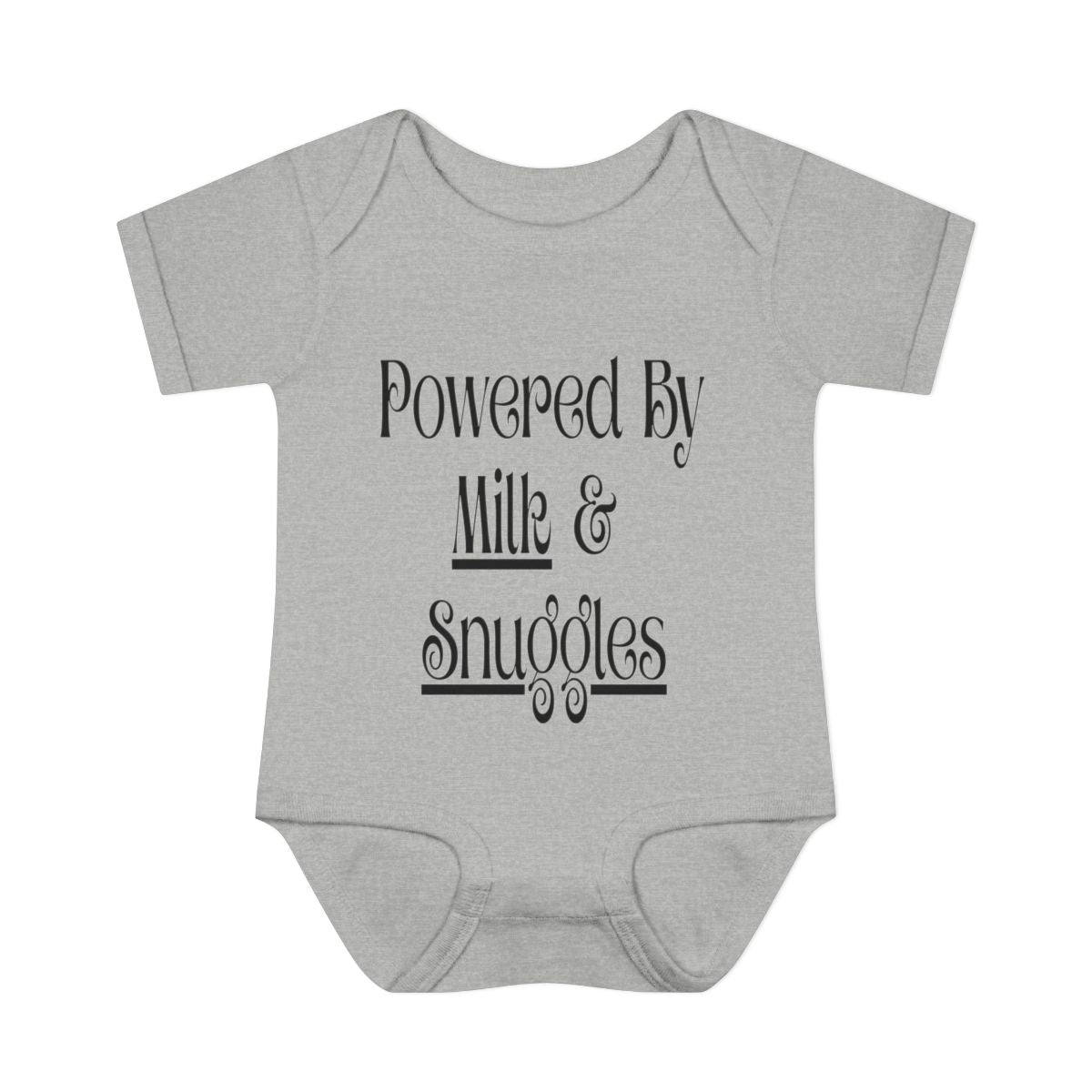 Powered By Milk & Snuggles Baby Bodysuit – Cute Infant Onesie®