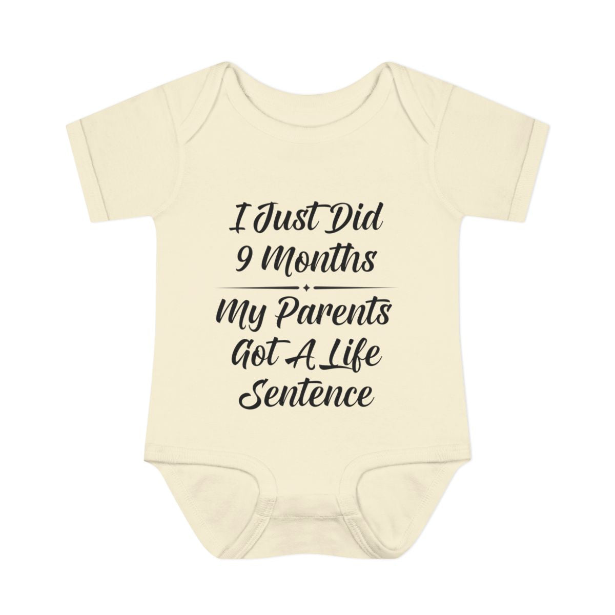 I Just Did 9 Months – Funny Baby Bodysuit for New Parents