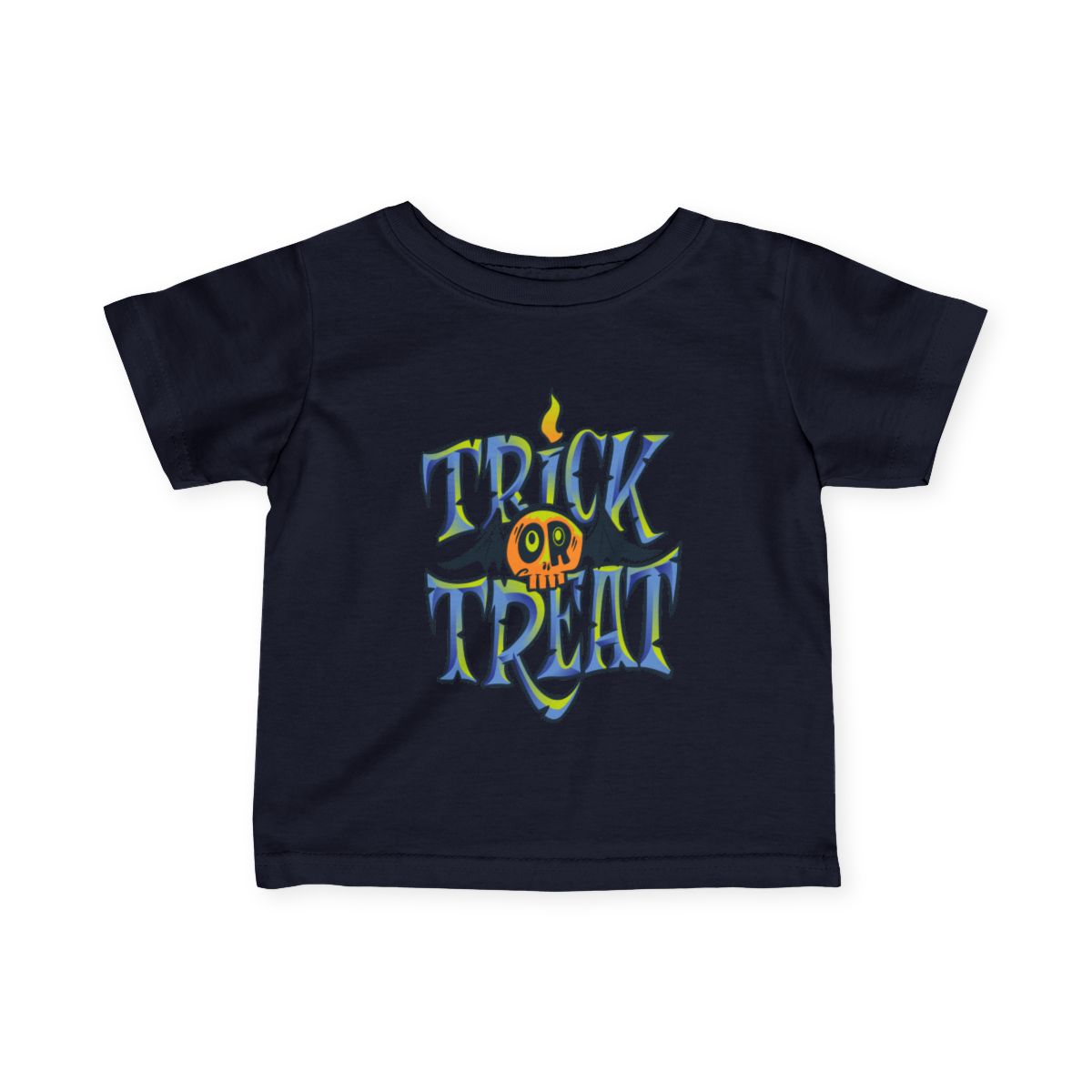 🎃Trick or Treat Baby & Toddler Halloween Shirt – Cute Skull Tee