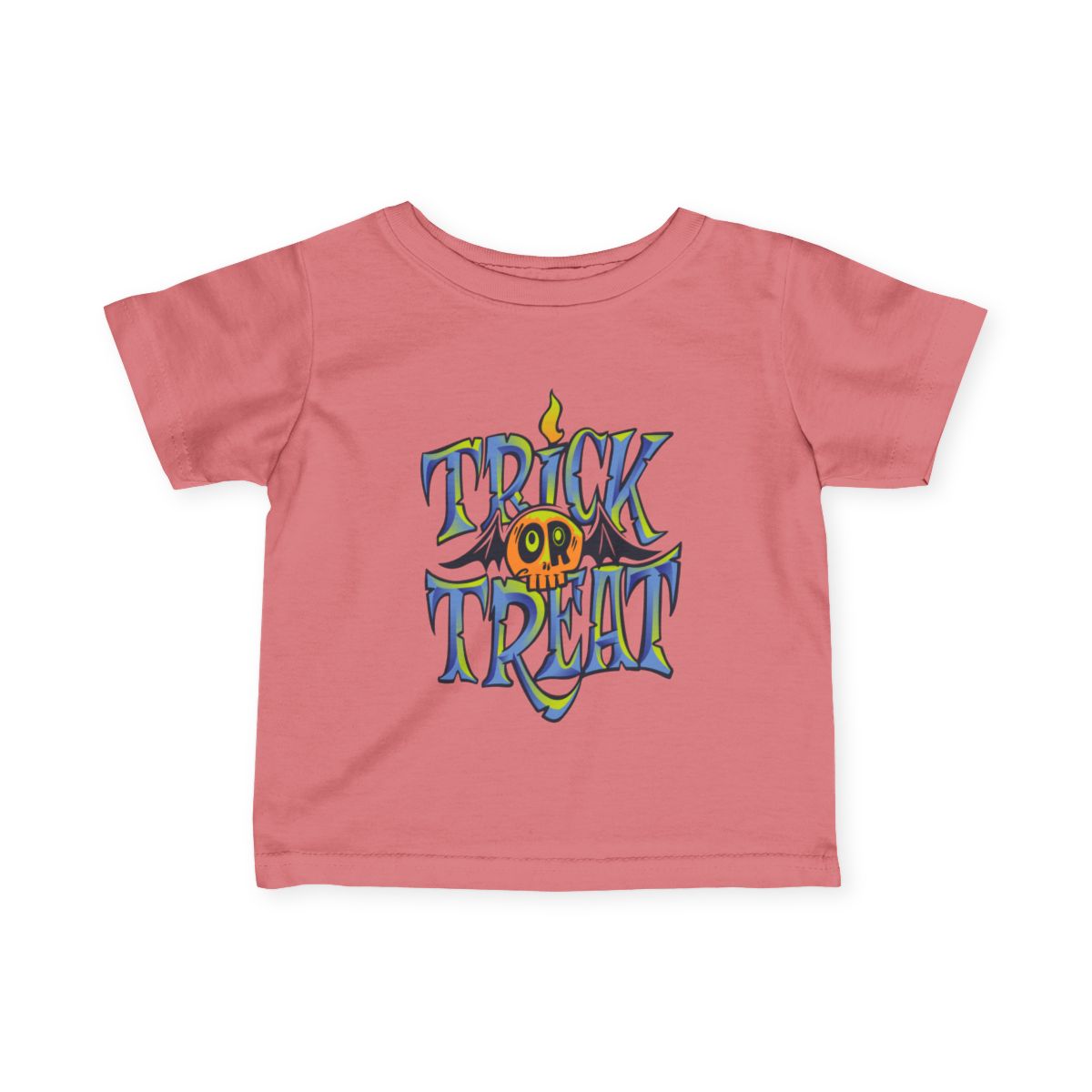 🎃Trick or Treat Baby & Toddler Halloween Shirt – Cute Skull Tee