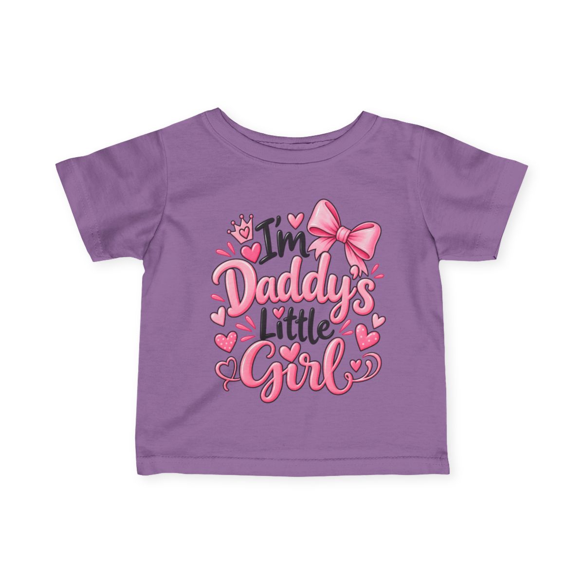 I’m Daddy’s Little Girl Baby & Toddler T-Shirt | Cute Girl Shirt 6M–24M