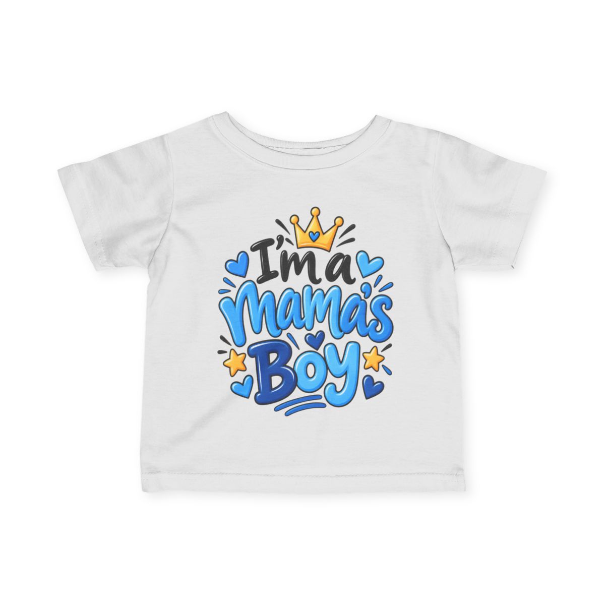 I’m a Mama’s Boy Baby & Toddler T-Shirt | Cute Boy Shirt 6M–24M