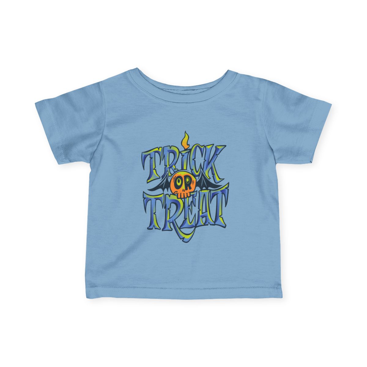 🎃Trick or Treat Baby & Toddler Halloween Shirt – Cute Skull Tee