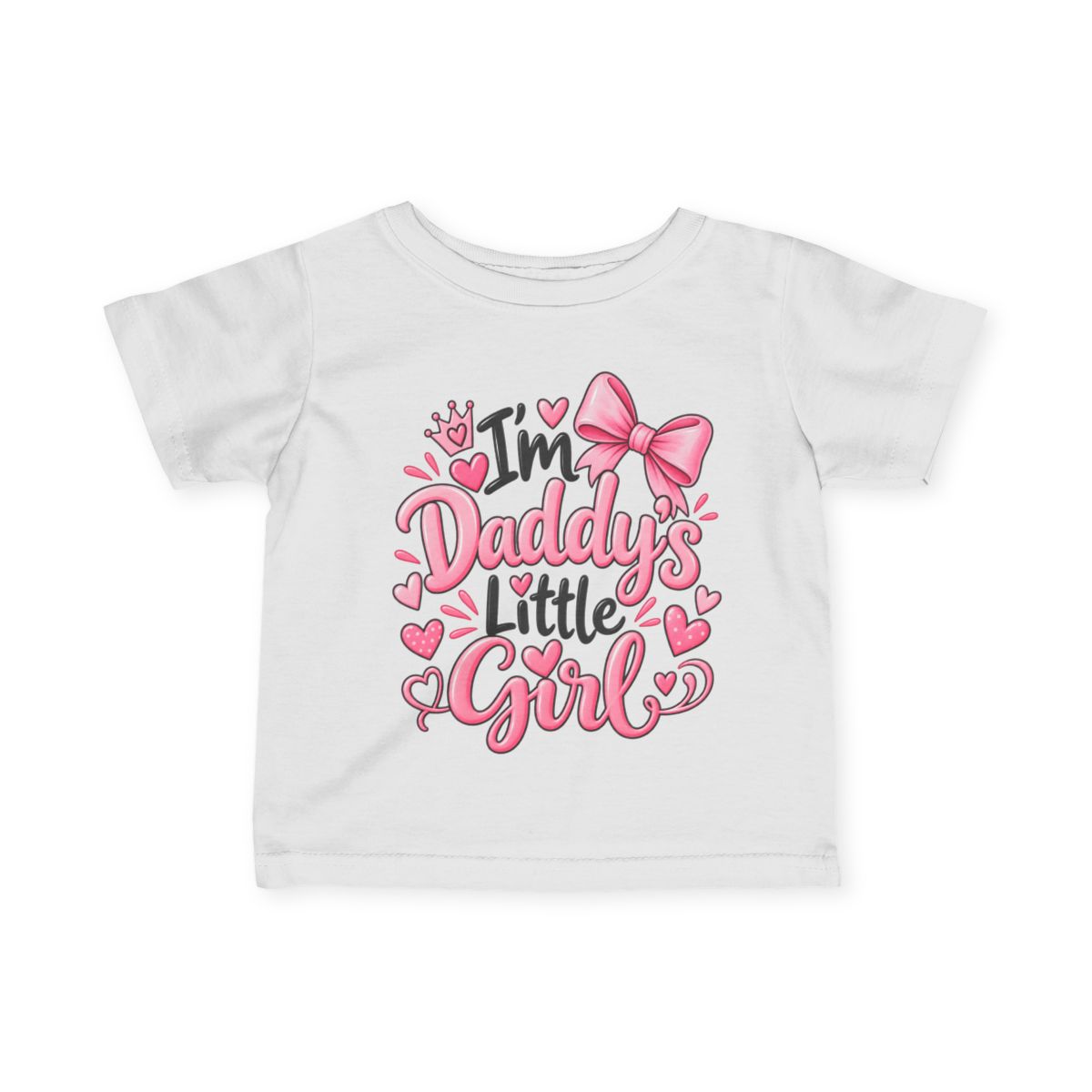 I’m Daddy’s Little Girl Baby & Toddler T-Shirt | Cute Girl Shirt 6M–24M