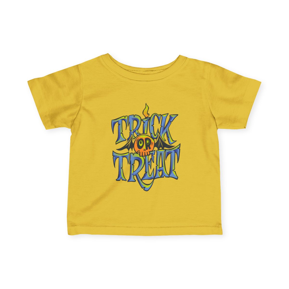 🎃Trick or Treat Baby & Toddler Halloween Shirt – Cute Skull Tee