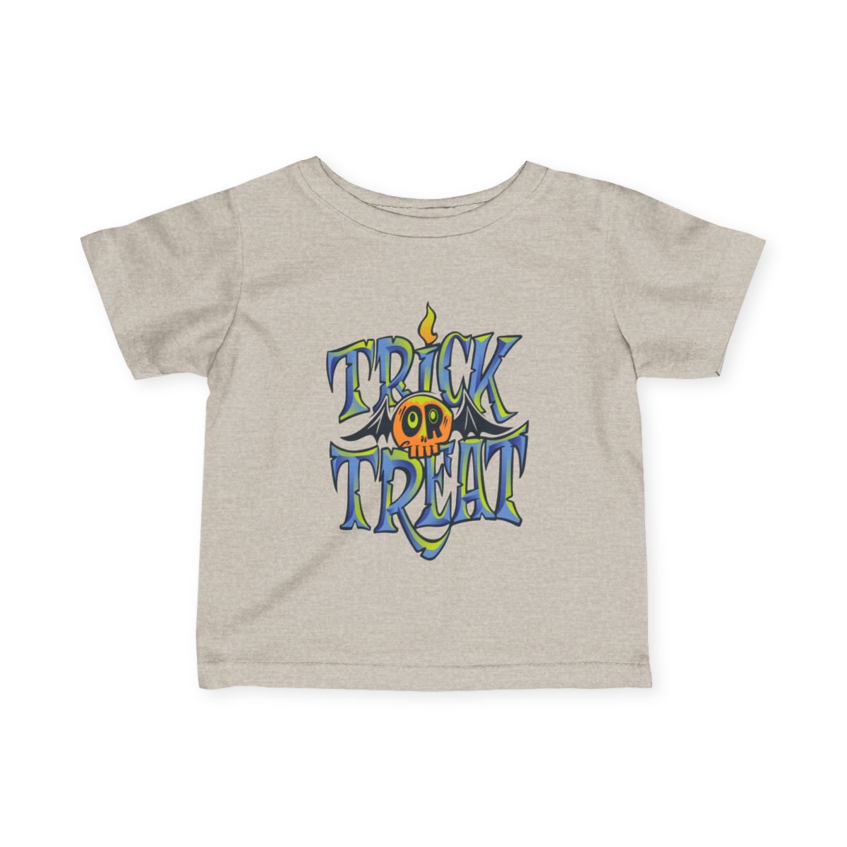 🎃Trick or Treat Baby & Toddler Halloween Shirt – Cute Skull Tee