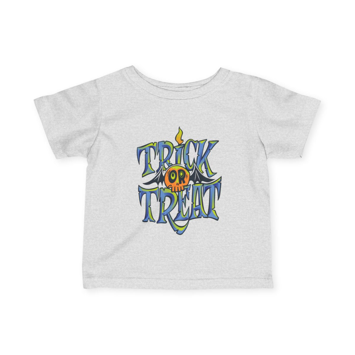 🎃Trick or Treat Baby & Toddler Halloween Shirt – Cute Skull Tee