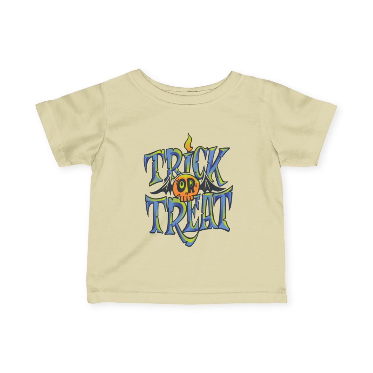 🎃Trick or Treat Baby & Toddler Halloween Shirt – Cute Skull Tee