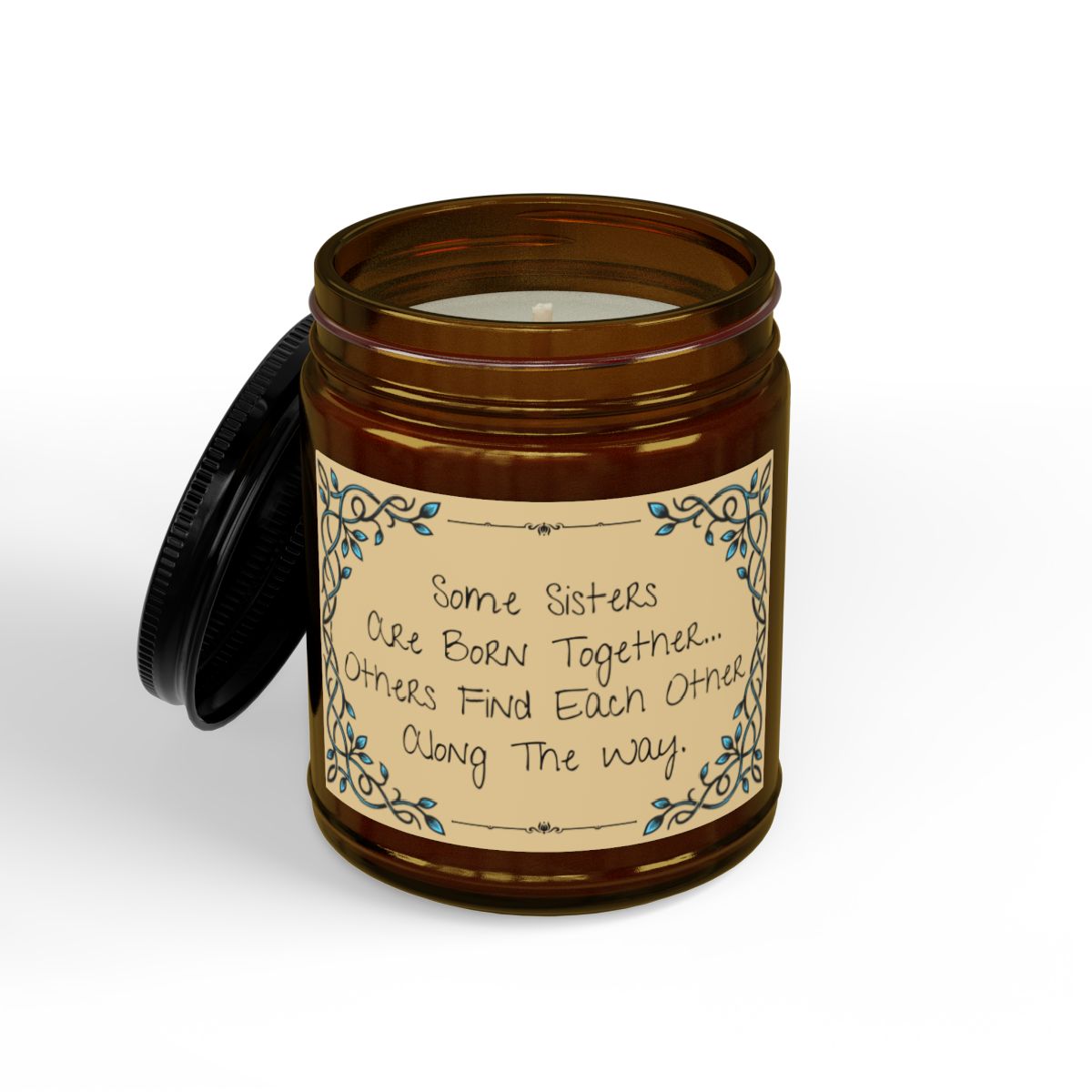 Heartfelt Sister Candle - 'Some Sisters Are Born Together' | Perfect Gift for Sister-in-Law & Friends