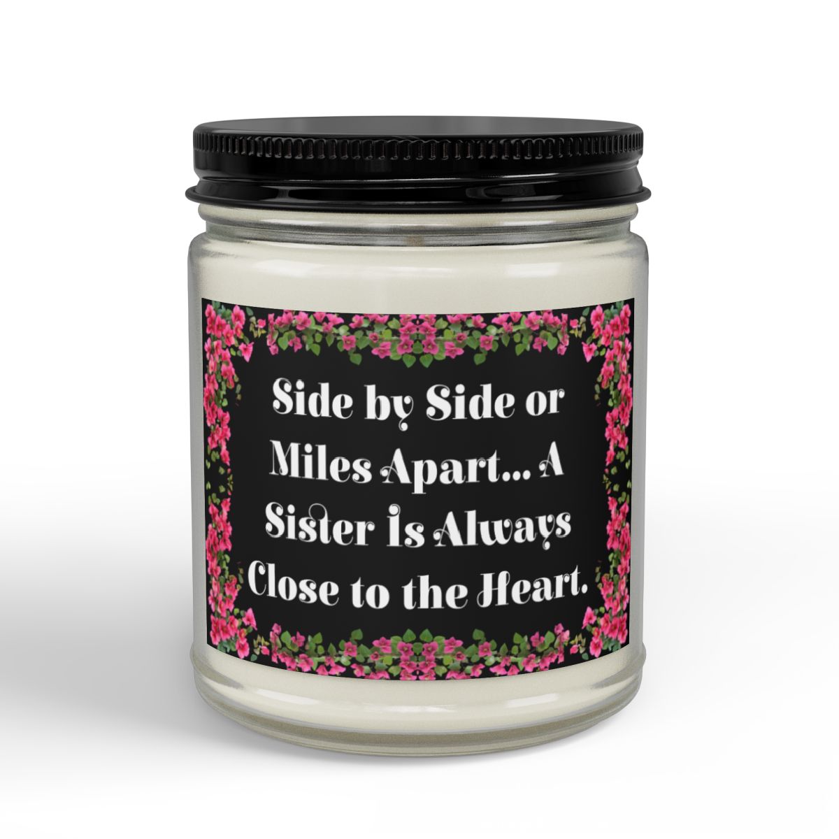 Heartfelt Sister Candle: Always Close to the Heart | Perfect Gift for Any Occasion