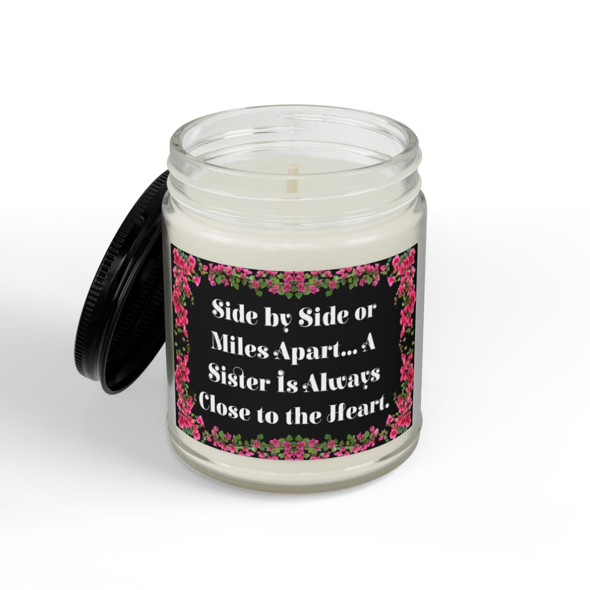 Heartfelt Sister Candle: Always Close to the Heart | Perfect Gift for Any Occasion