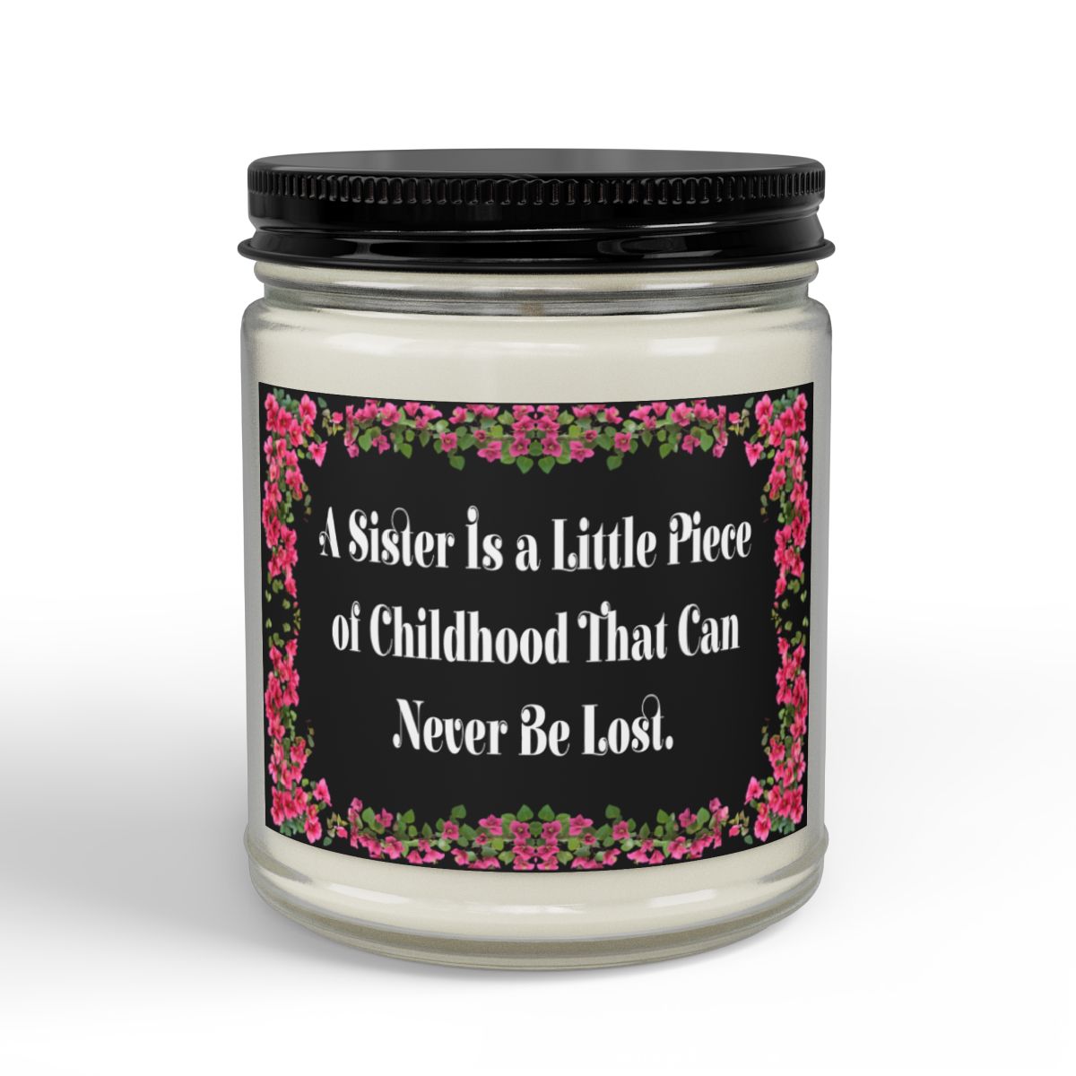 Sentimental Sister Candle | A Piece of Childhood | Perfect Gift for National Sisters Day