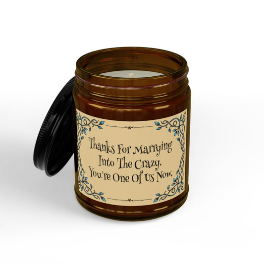 Welcome to the Family Candle | Funny Sister-in-Law Gift for National Sisters Day