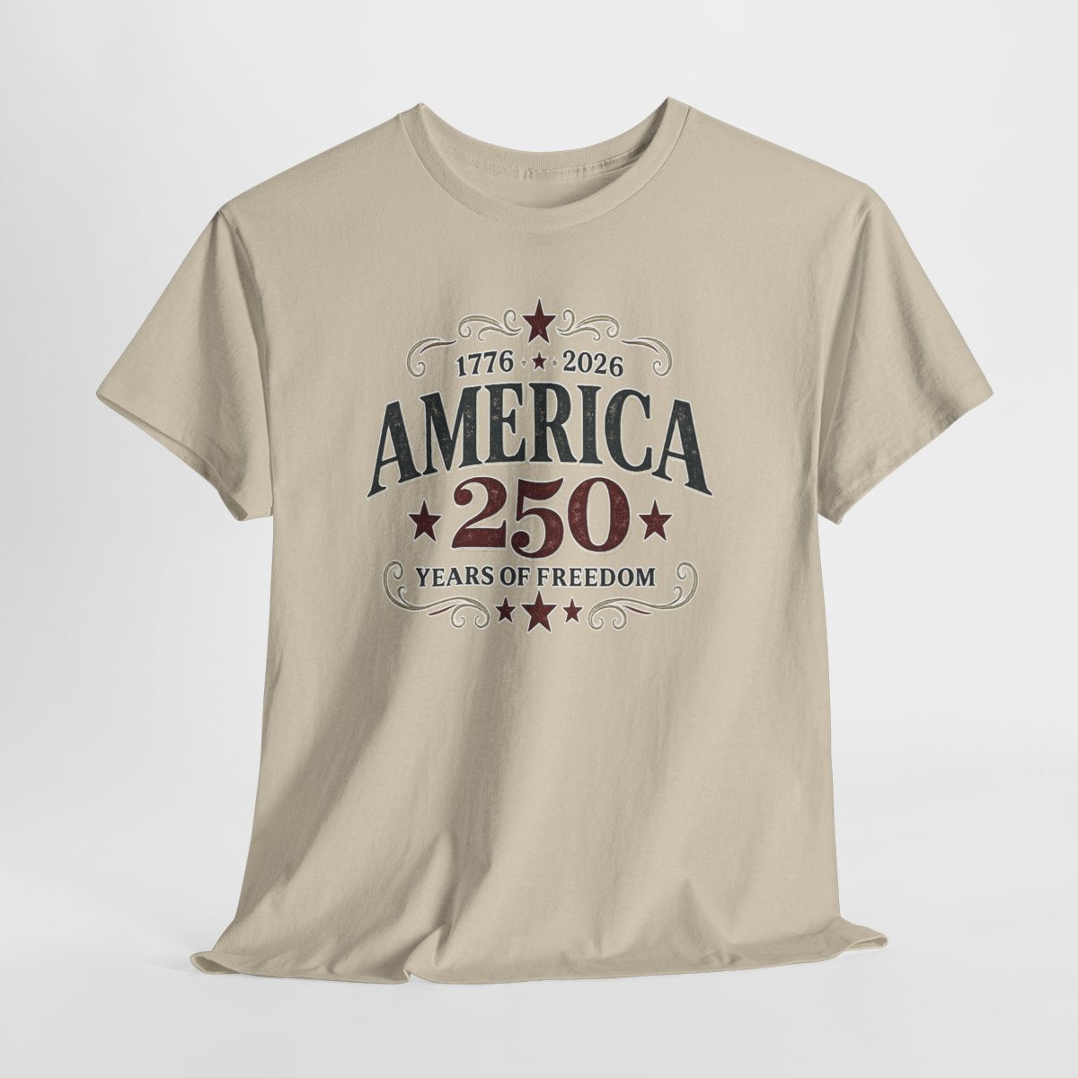 America's 250th Anniversary Freedom T-Shirt | Patriotic USA Heritage Tee