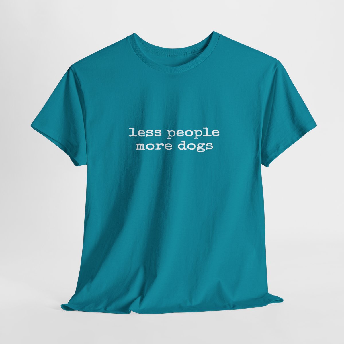 Less People More Dogs T-Shirt – Funny Dog Lover Shirt